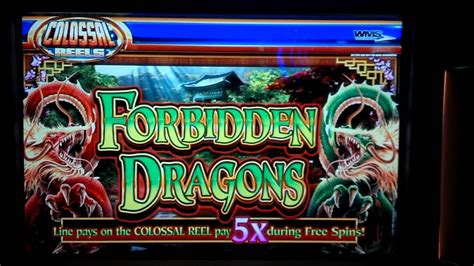 forbidden dragon slot machine!